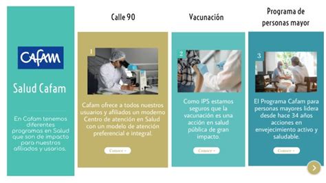 cafam portal salud|Cafam salud